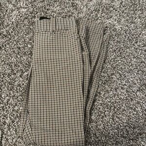 Maurices Black and Tan Houndstooth Pants